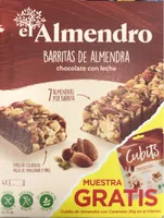 Barritas de almendra