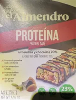 Protein Bars Almendras y Chocolate 70%