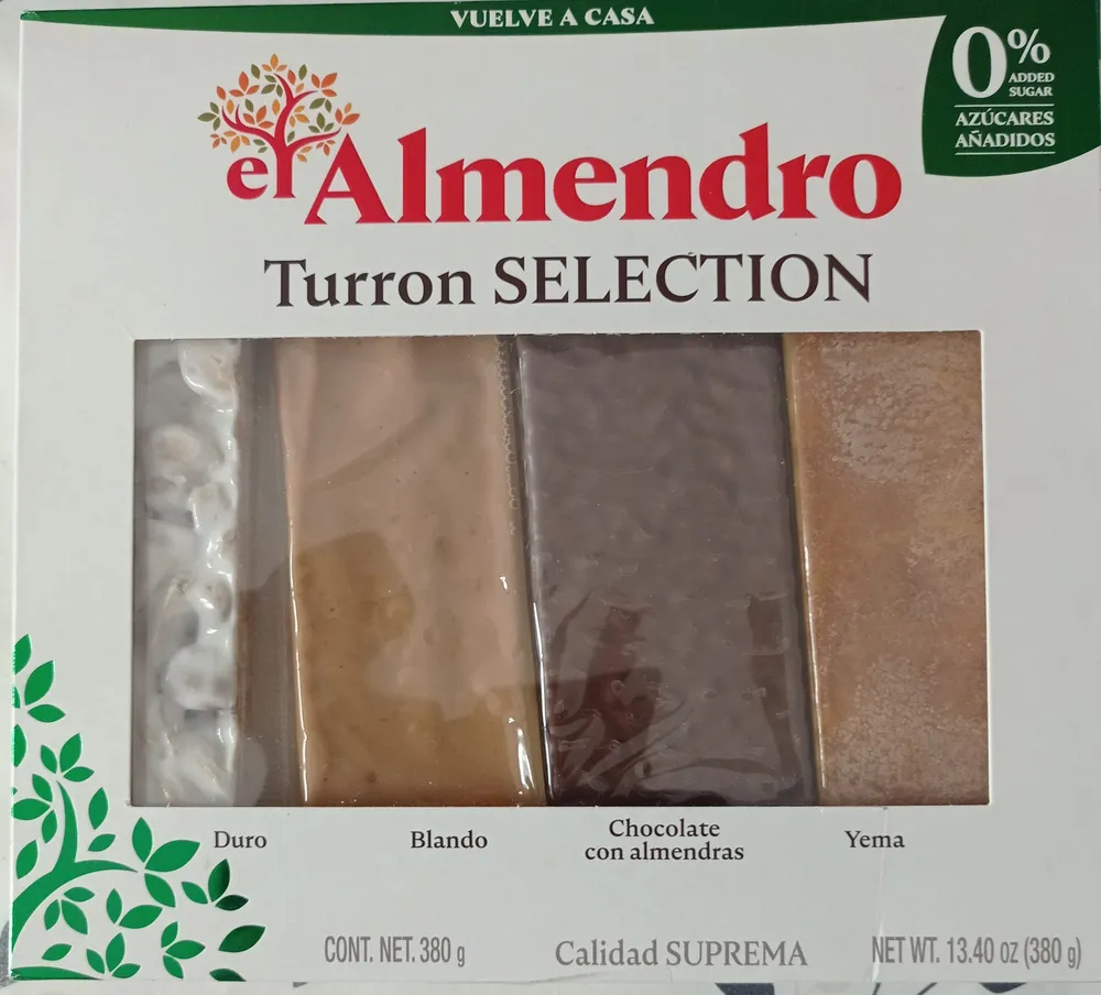 Turrón selection