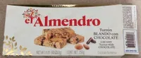 Turrón blando con chocolate