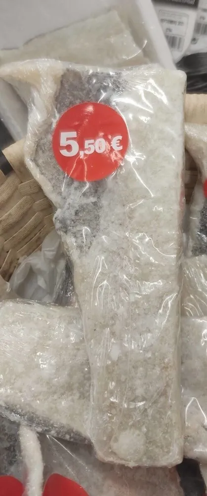 Lomos cortos de bacalao salado