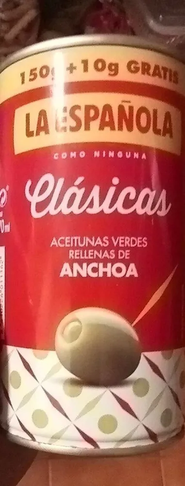 Aceitunas rellenas anchoa
