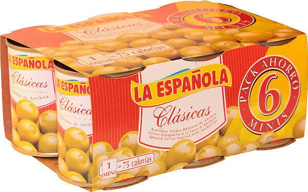 Aceitunas rellenas de anchoa