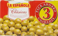 Aceitunas rellenas de anchoa latas