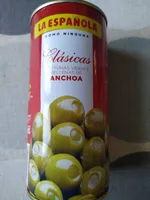 Aceituna verde rellena de anchoa
