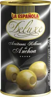 Deluxe aceitunas rellenas de anchoa lata 150 g