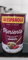 aceitunas verdes rellenas de pimiento