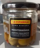 Aceituna verde partida