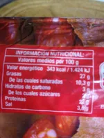 Chorizo tradición extra