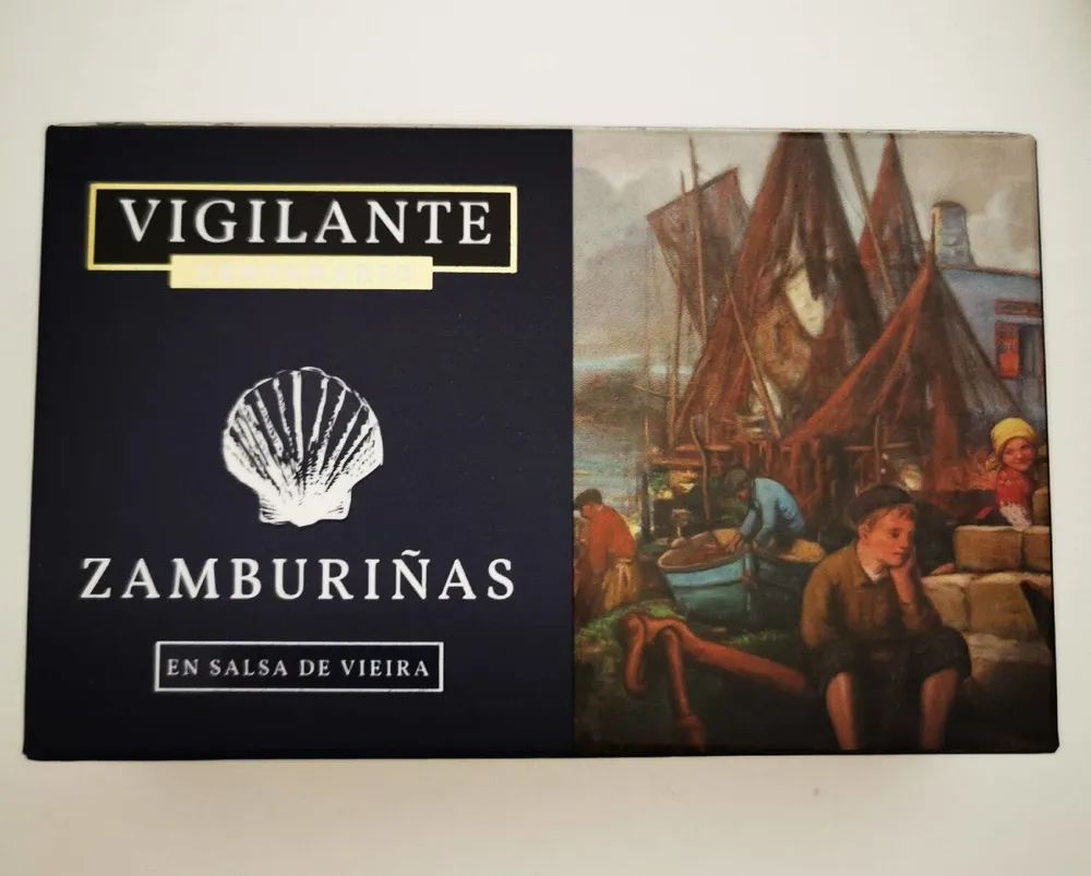 Zamburiñas en salsa de vieira