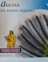 Agujas en aceite vegetal