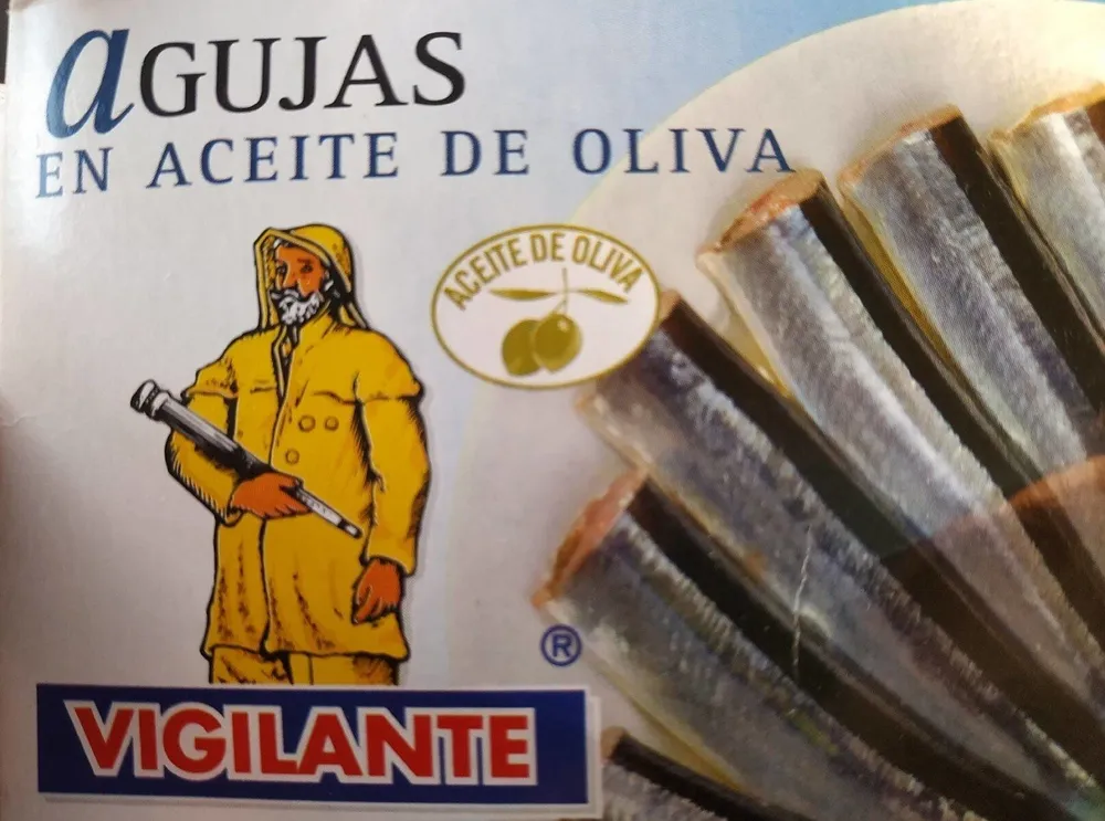 Agujas en aceite de oliva