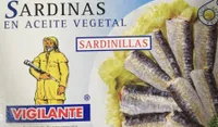 Sardinas en aceite vegetal