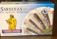 Sardinas picantes en aceite vegetal