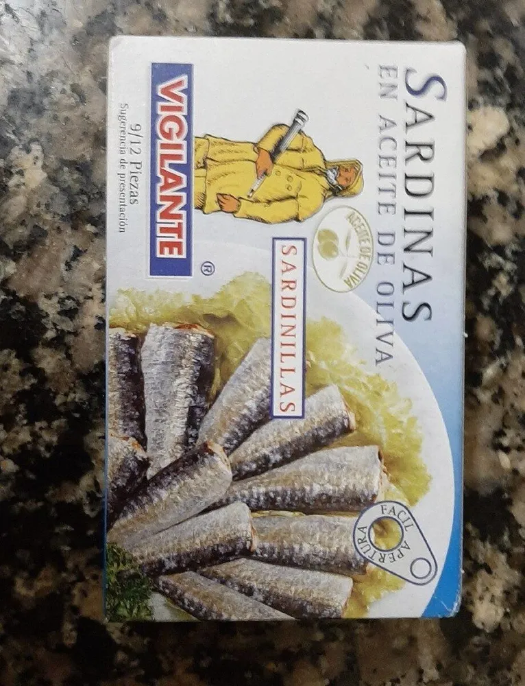 Sardinas en aceite de oliva