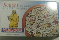 Angulas De Surimi En Aceite De Oliva Vigilante