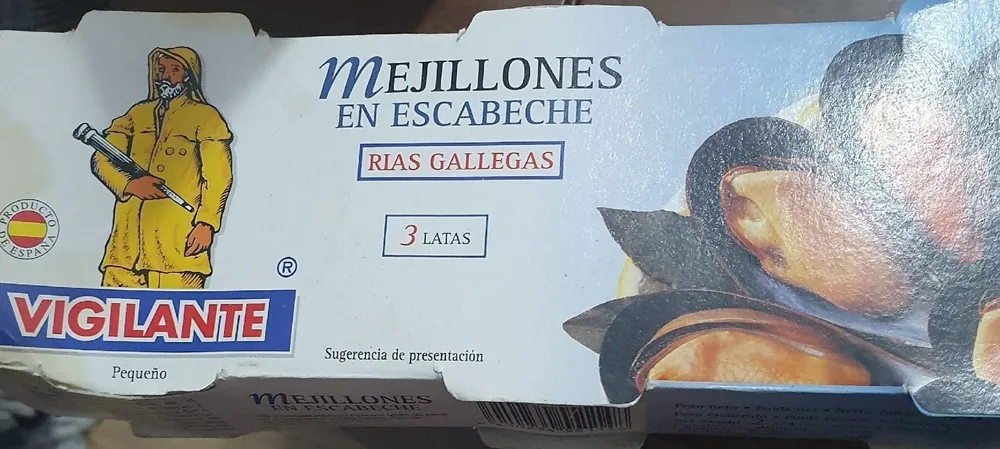 Mejillones en escabeche