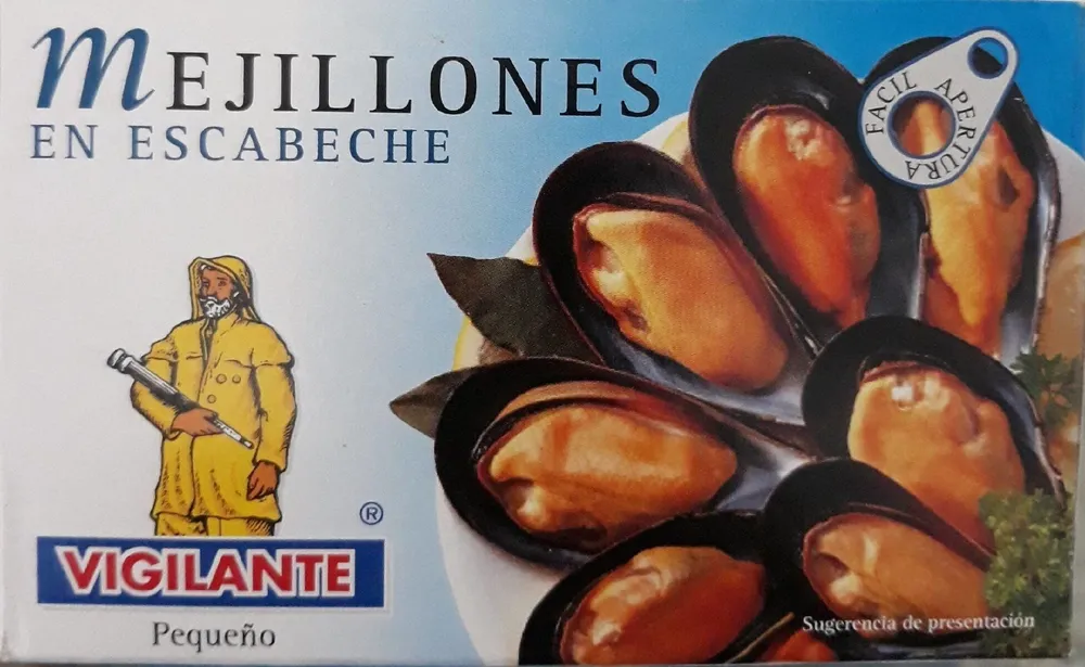 Mejillones en escabeche