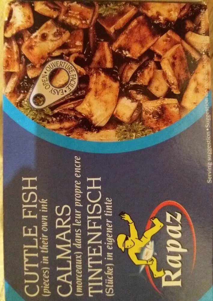 Calamars dans leur propre encre