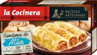 Canelones de atún
