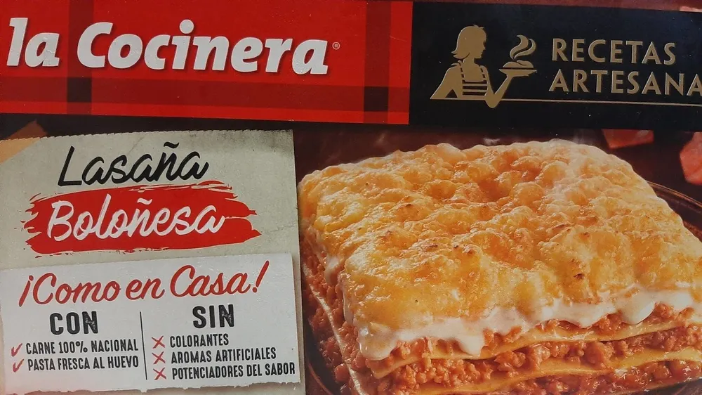 Lasaña Boloñesa