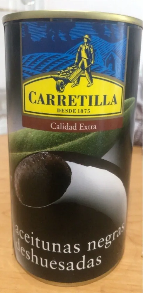 Aceitunas negras deshuesadas