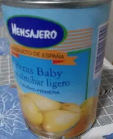 Peras Baby en almíbar ligero