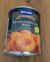 Melocotón en almíbar en mitades calidad extra lata 480 g