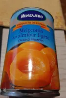 Melocotón en almíbar lugero