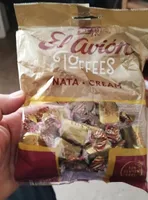 Caramelos blandos de toffee con nata
