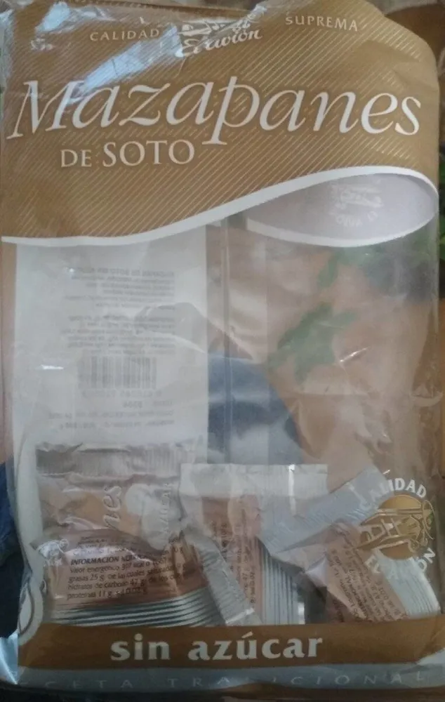 Mazapanes de soto sin azúcar