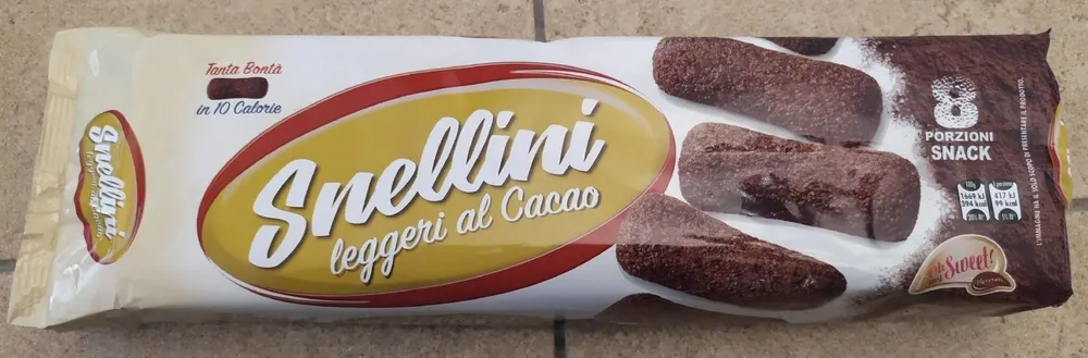 Snellini leggeri al cacao