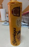 Galletas rellenas con crema de chocolate