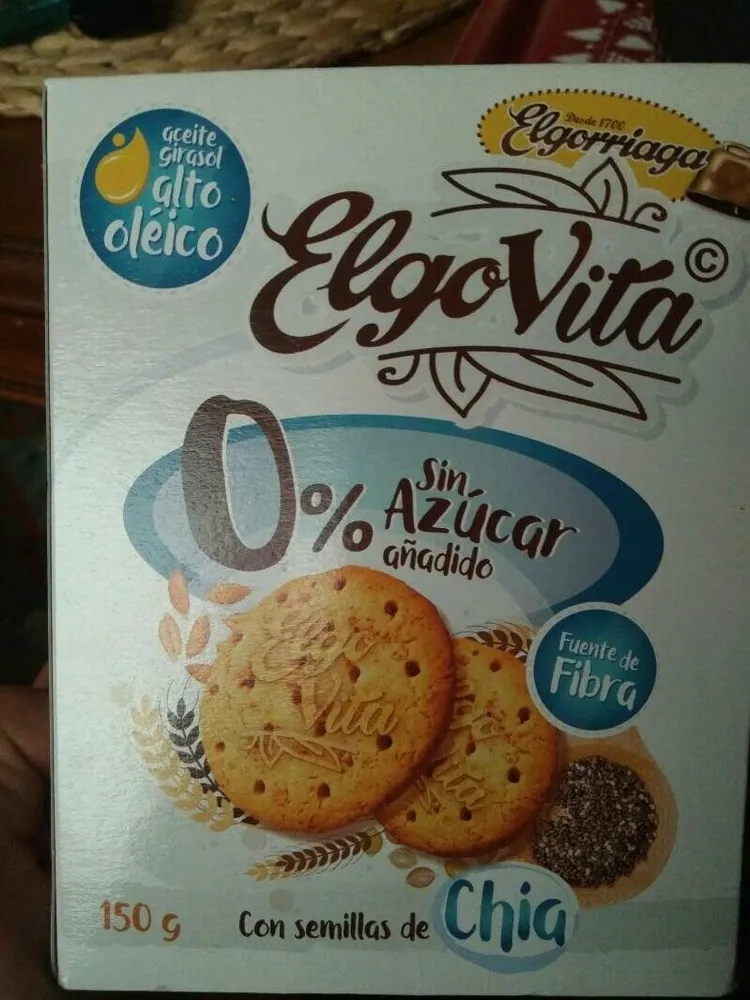 Elgovita galletas sin azúcares añadidos, con edulcorante
