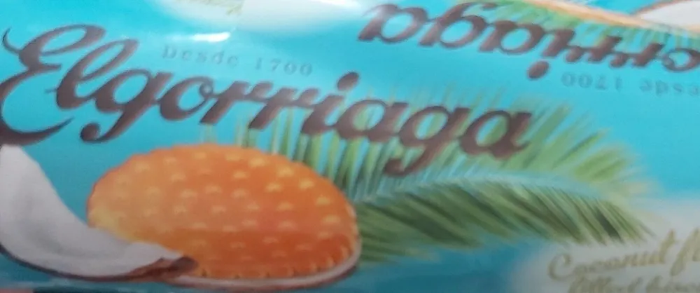 Galletas rellena crema coco