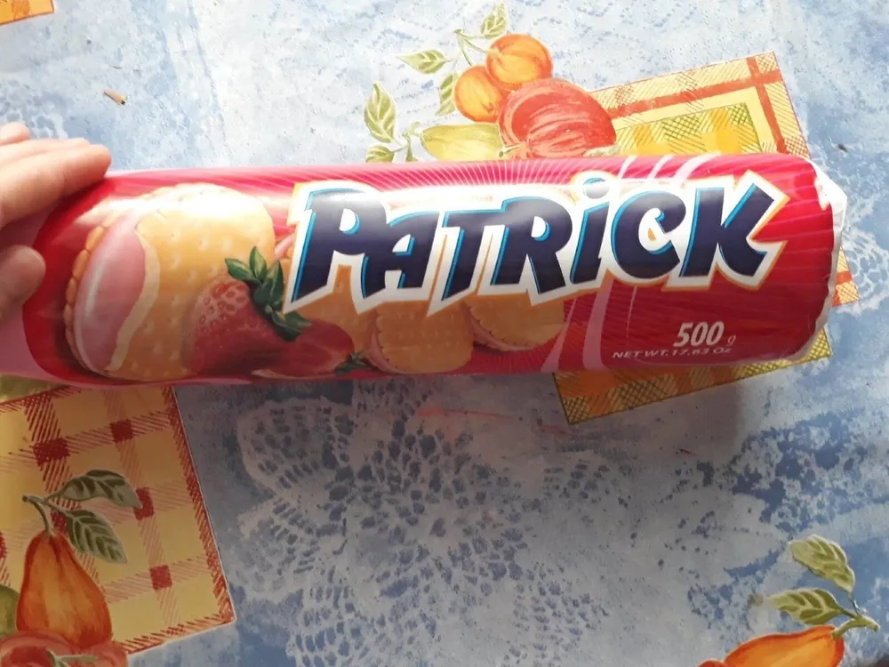 Galletas Rellenas con crema de fresa