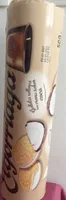 Galletas rellenas con crema sabor a coco