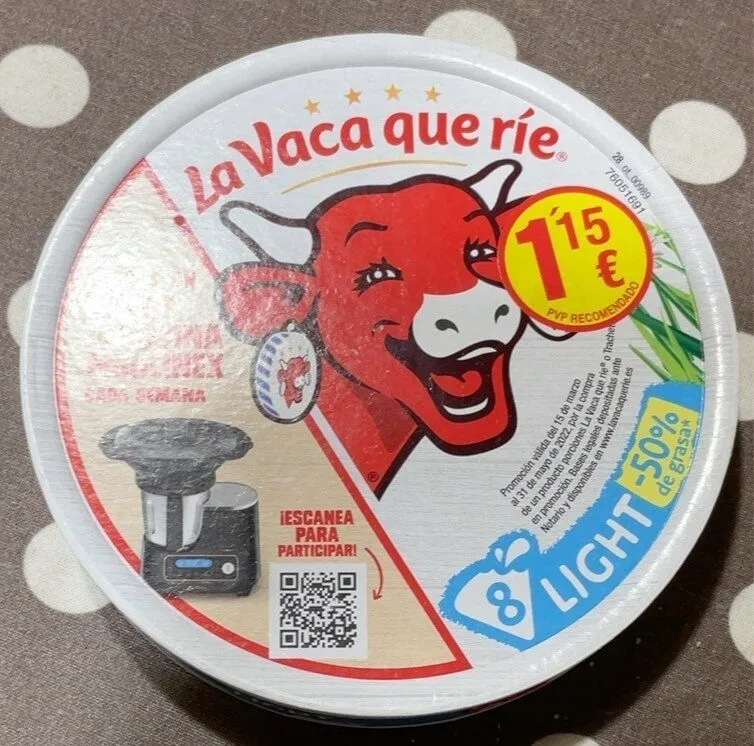 Queso fundido light