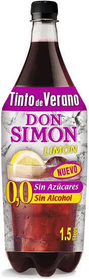 Tinto de Verano Limón 0% Azúcares 0% Alcohol