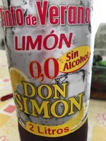 Don Simon Tinto De Verano Limon Sin Alcohol Botella