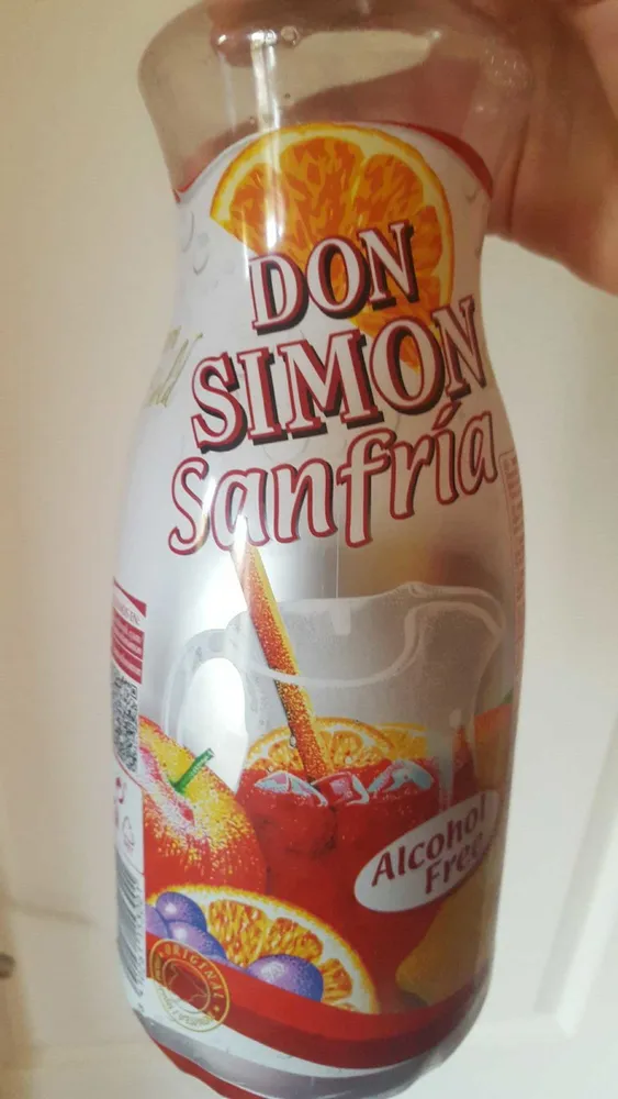 SANGRIA SANFRIA SIN ALCOHOL DON SIMON
