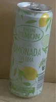 Sparkling lemonade with lime