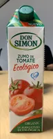 Zumo de tomate ecologico