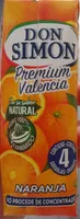 Premium Valencia zumo de naranja