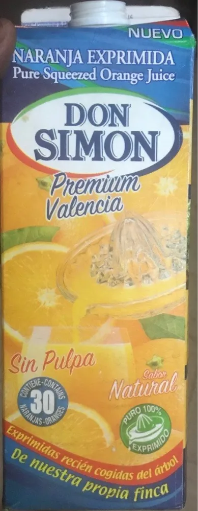 Jus d'orange