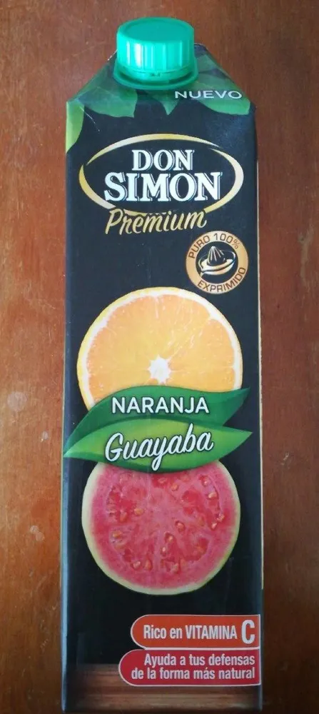 Jus d'orange et goyave