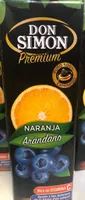 Naranja y arandano