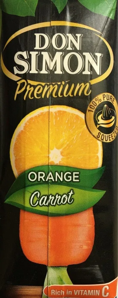 Jus orange carotte