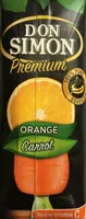 Jus orange carotte