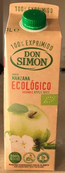 Zumo Manzana Ecológico